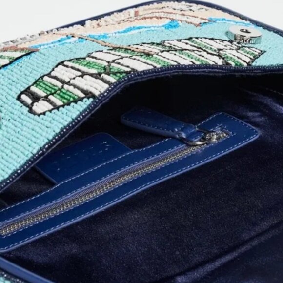 Staud Tommy Beaded Bag Under My Umbrella Shoulder Purse NWT - Picture 6 of 14